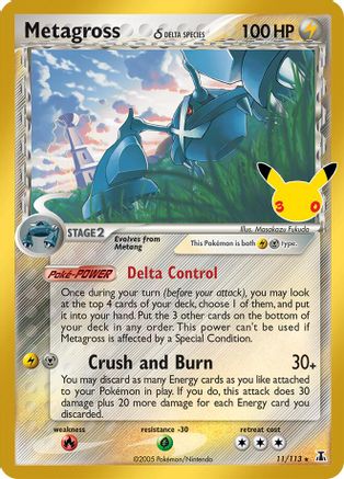 Metagross (Delta Species) 011  - Holofoil - Classic Collection