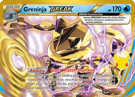 Greninja BREAK 041  - Holofoil - Classic Collection