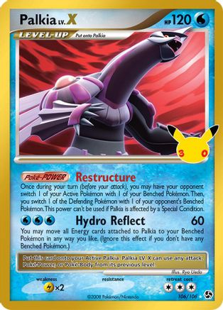 Palkia LV.X 106  - Holofoil - Classic Collection