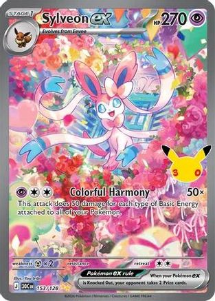 Sylveon ex 153/128  - Holofoil - Special Illustration Rare