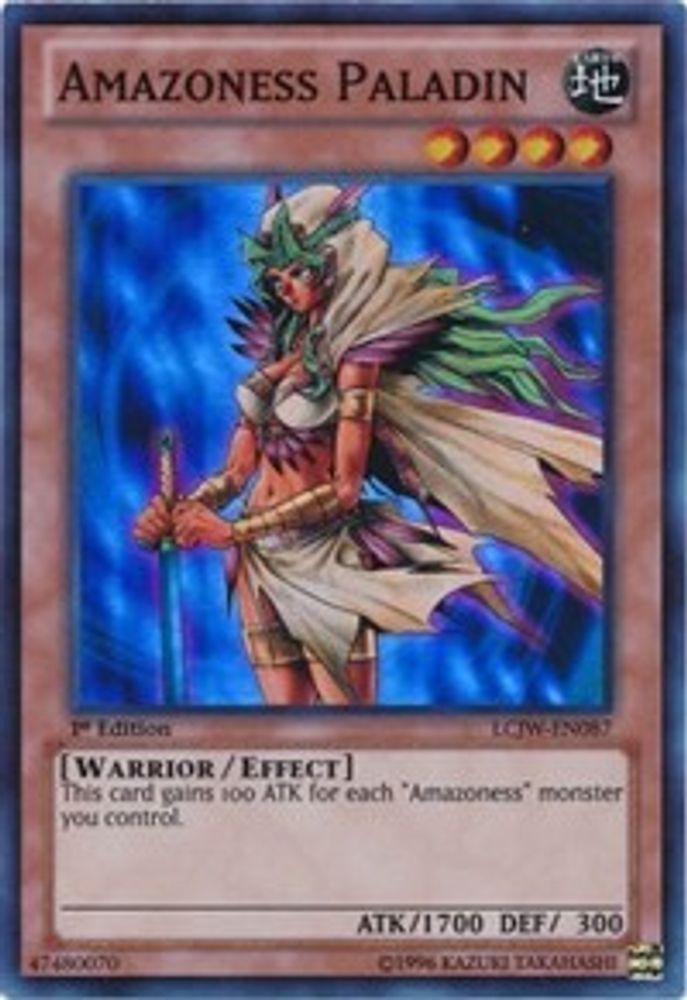 Amazoness Paladin (LCJW-EN087) - Super Rare