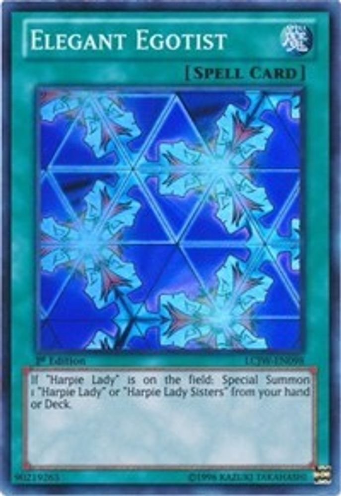Elegant Egotist (LCJW-EN098) - Super Rare