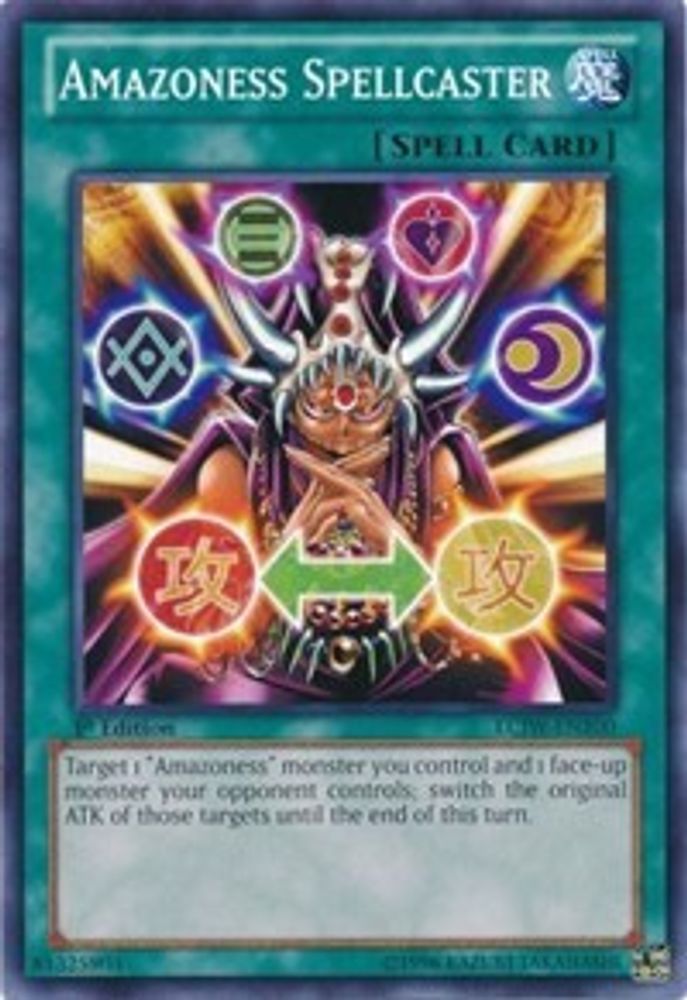 Lanceur de sorts Amazoness [LCJW-EN100] Commun 