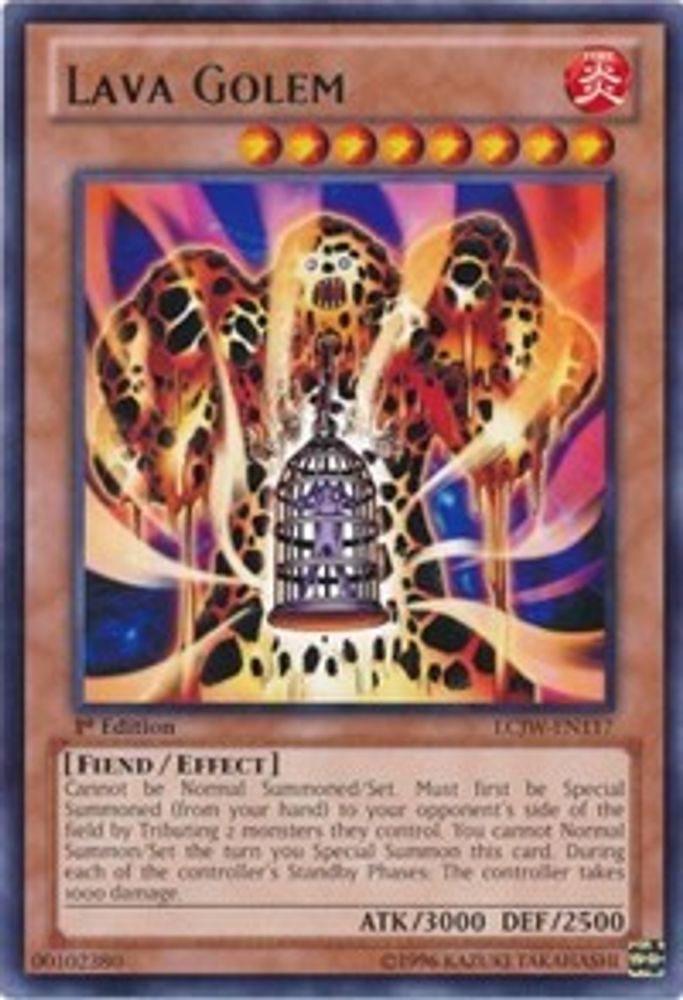Lava Golem (LCJW-EN117) - Rare