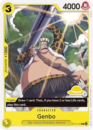 Genbo (Luffy Deck) (OP15-103) - Common