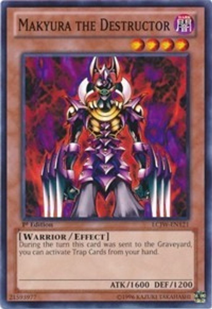 Makyura the Destructor (LCJW-EN121) - Common