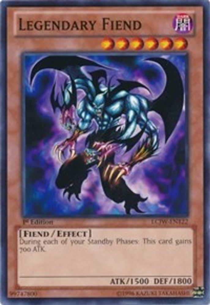 Legendary Fiend (LCJW-EN122) - Common