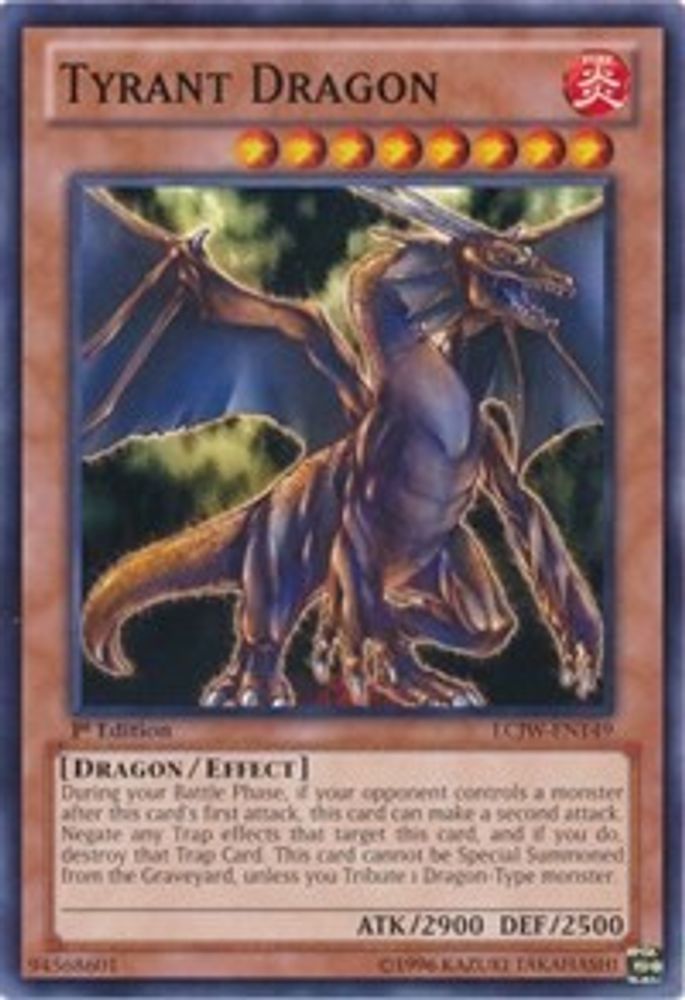 Dragon tyran [LCJW-EN149] Commun 