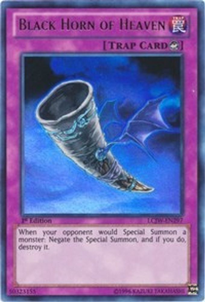 Black Horn of Heaven (LCJW-EN297) - Ultra Rare