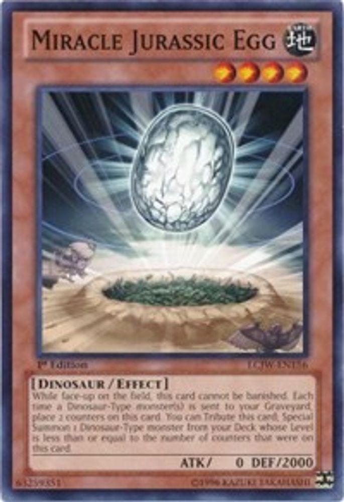 Miracle Jurassic Egg (LCJW-EN156) - Common