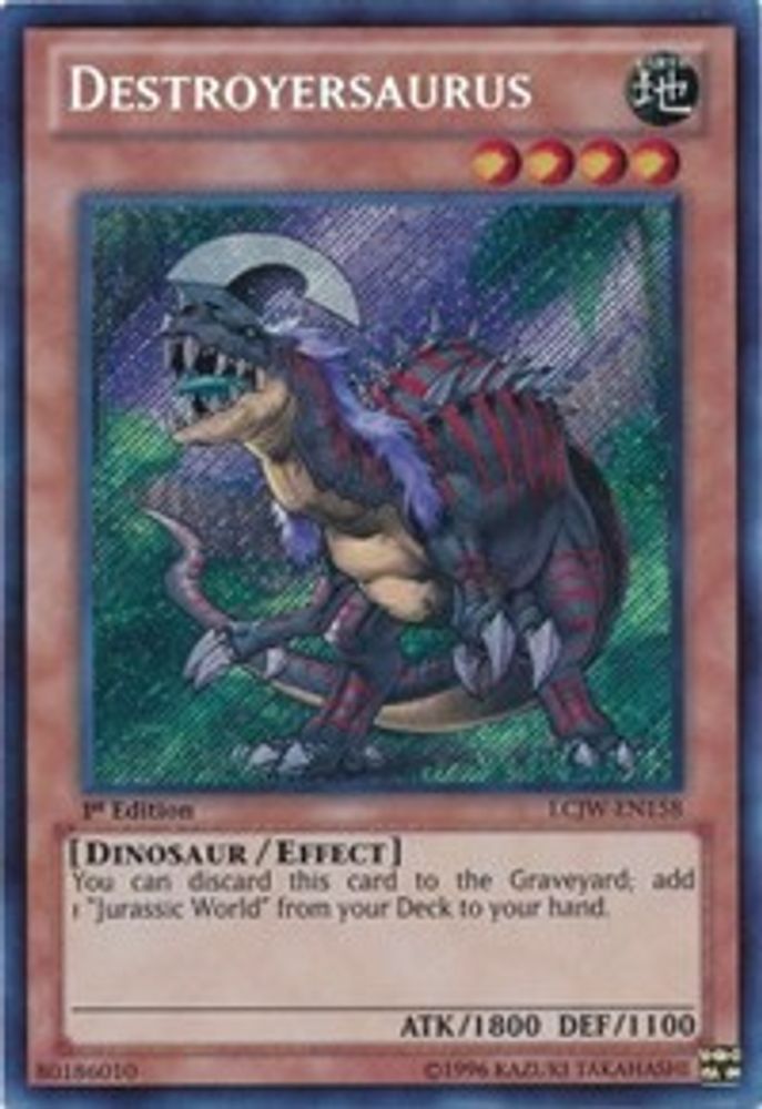 Destroyersaurus [LCJW-EN158] Secret Rare 