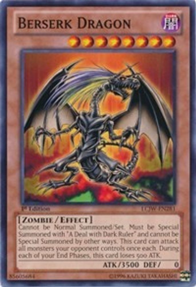 Dragon Berserk [LCJW-EN281] Commun 