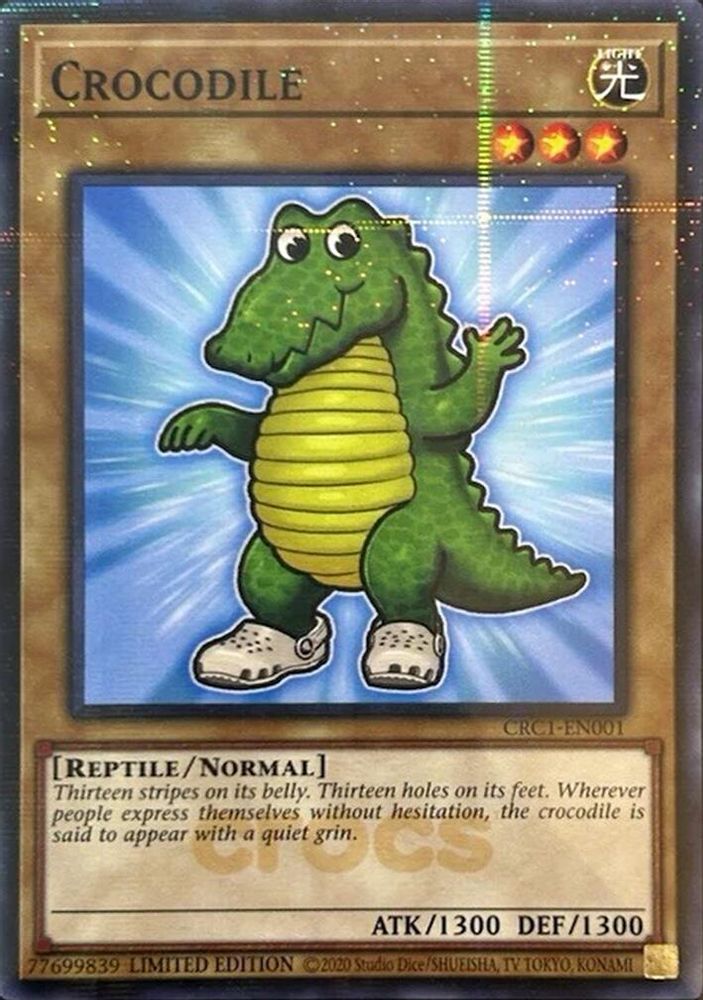 Crocodile (Crocs Exclusive) (CRC1-EN001) - Parallel Rare