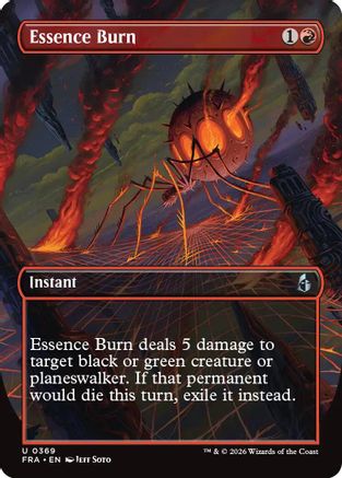 Essence Burn (Borderless) (FRA-369) - Reality Fracture