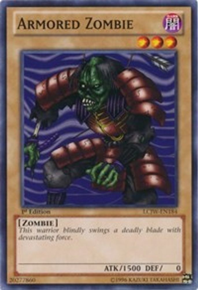 Armored Zombie (LCJW-EN184) - Common