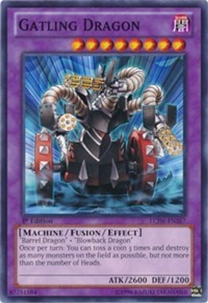 Dragon Gatling [LCJW-EN267] Commun 
