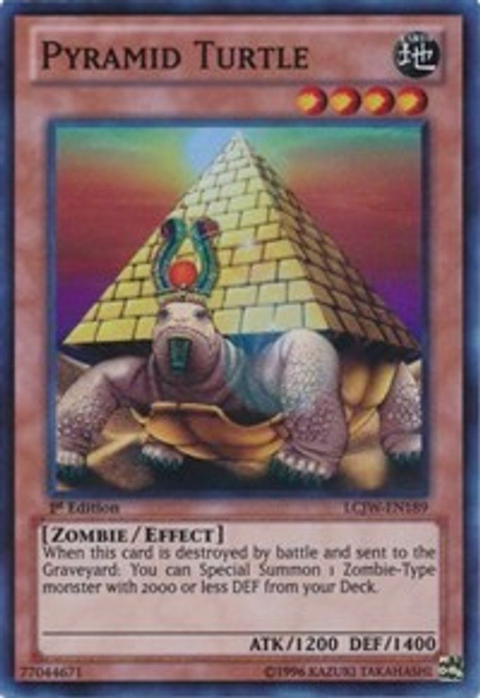 Pyramid Turtle (LCJW-EN189) - Super Rare
