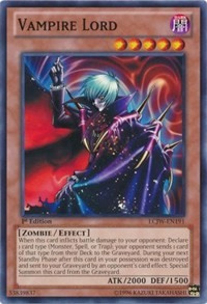 Vampire Lord (LCJW-EN191) - Common