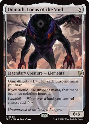 Omnath, Locus of the Void (-003) - Commander: Reality Fracture