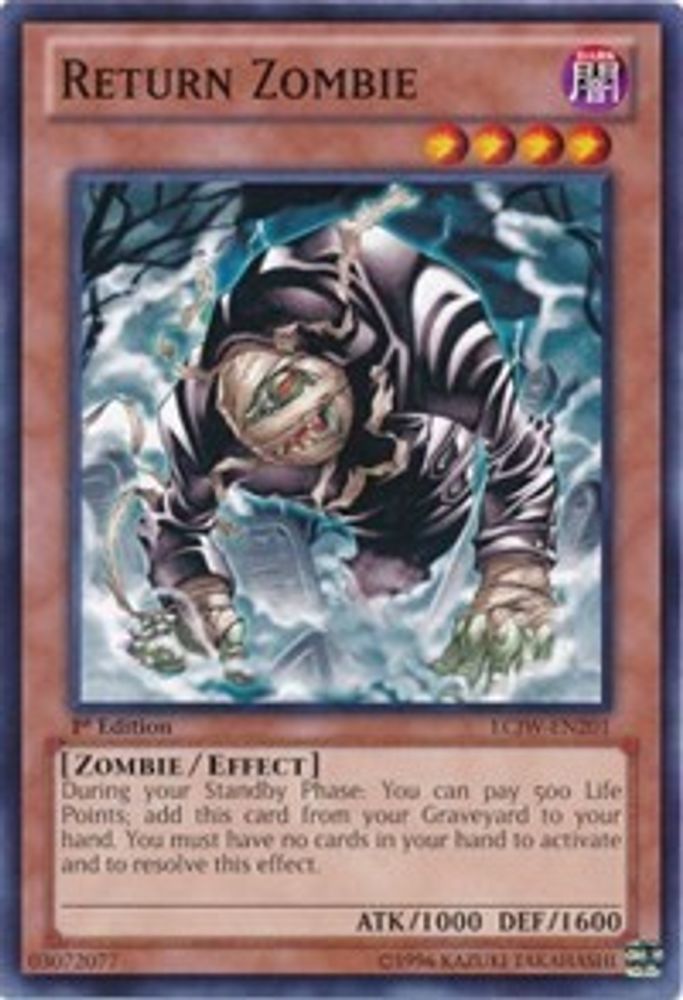 Retour Zombie [LCJW-EN201] Commun 