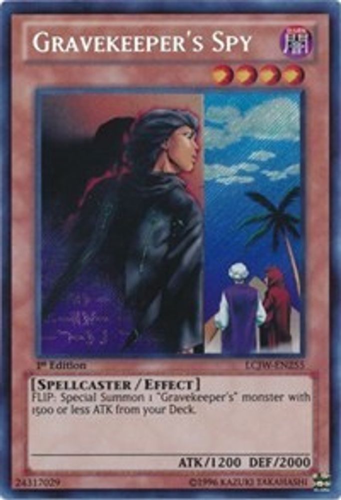 Gravekeeper's Spy (LCJW-EN255) - Secret Rare