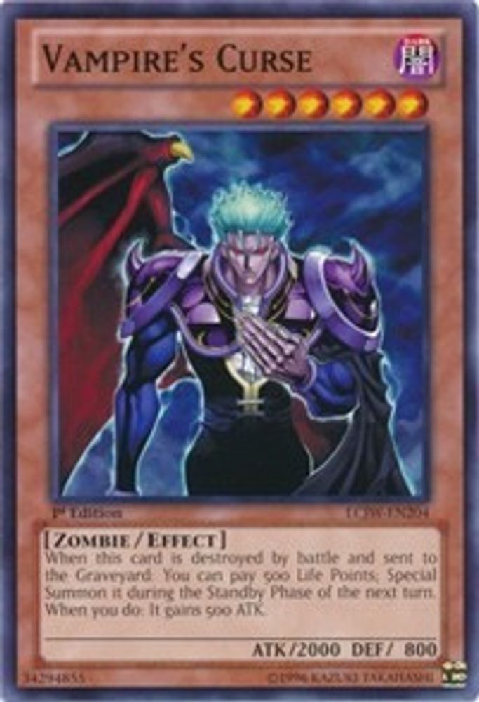 Malédiction du vampire [LCJW-EN204] Commune 