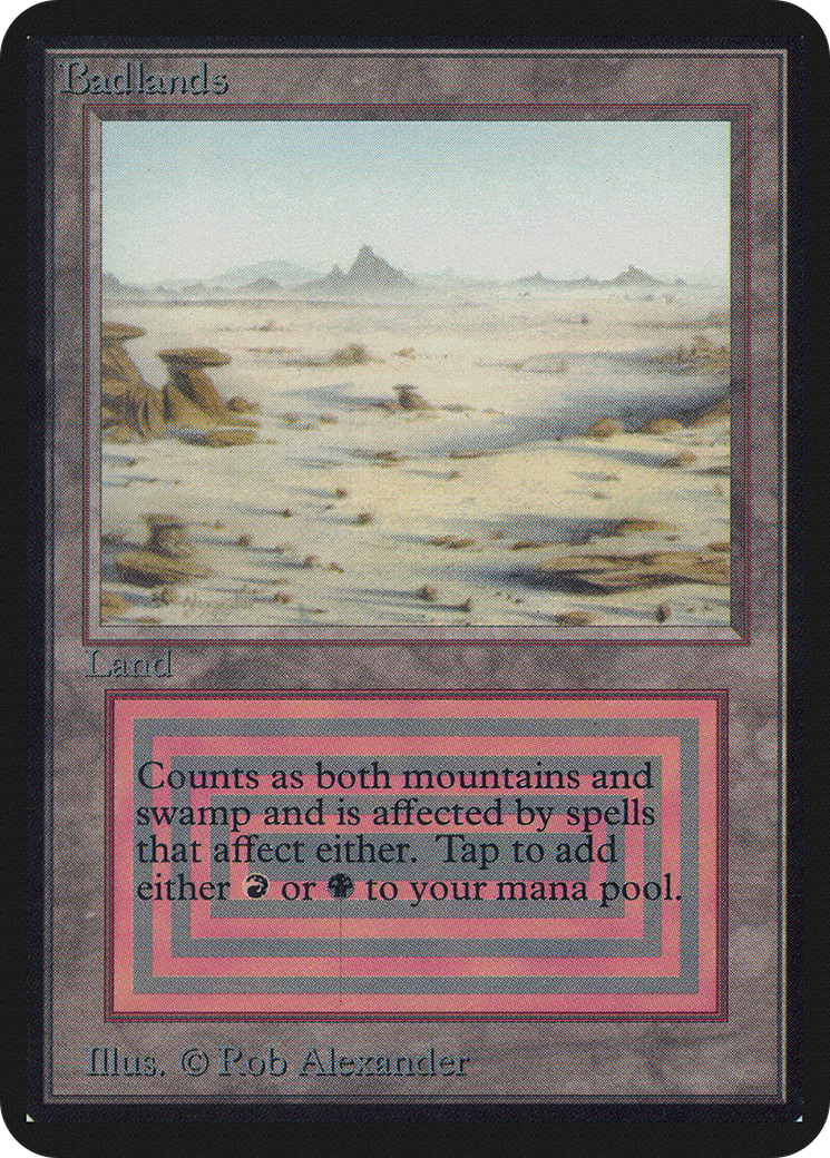 Badlands (LEA-) - Limited Edition Alpha