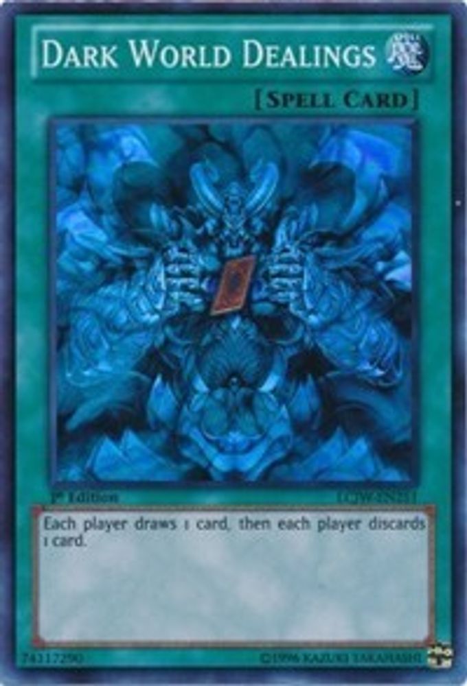 Dark World Dealings (LCJW-EN251) - Super Rare