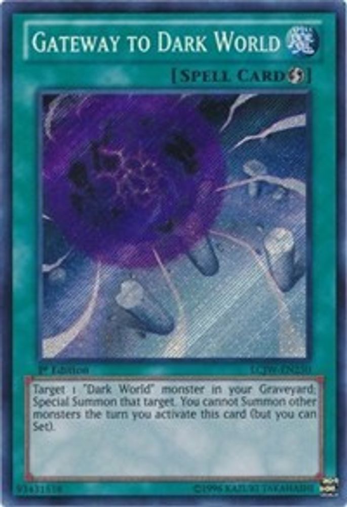 Gateway to Dark World (LCJW-EN250) - Secret Rare