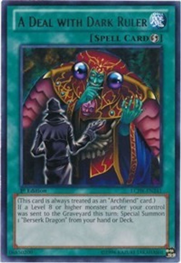 A Deal with Dark Ruler (LCJW-EN241) - Rare