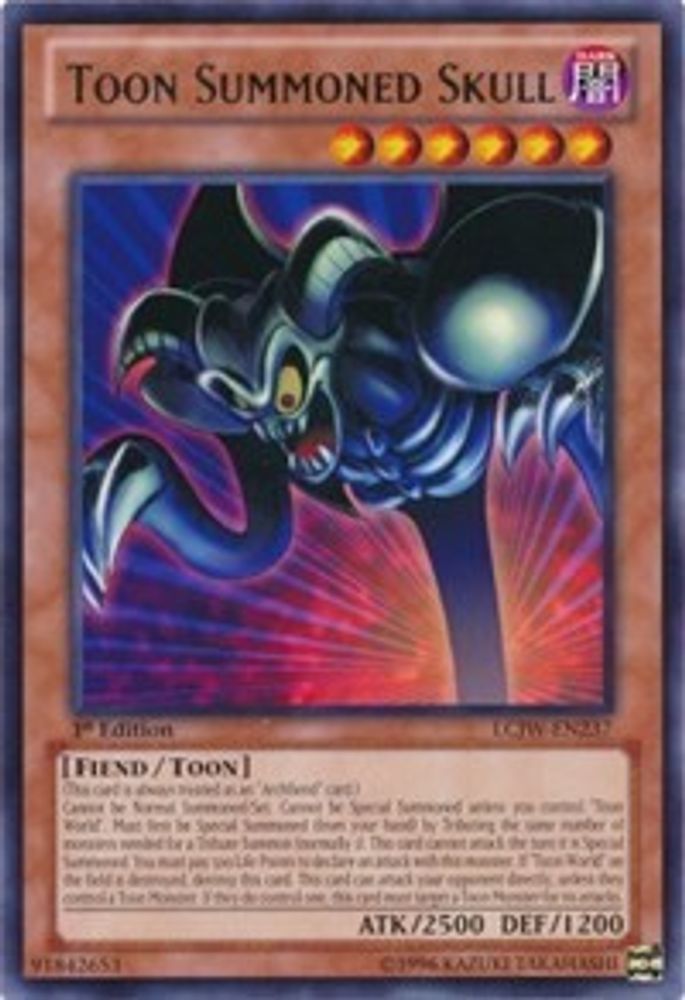 Toon Summoned Skull (LCJW-EN237) - Rare