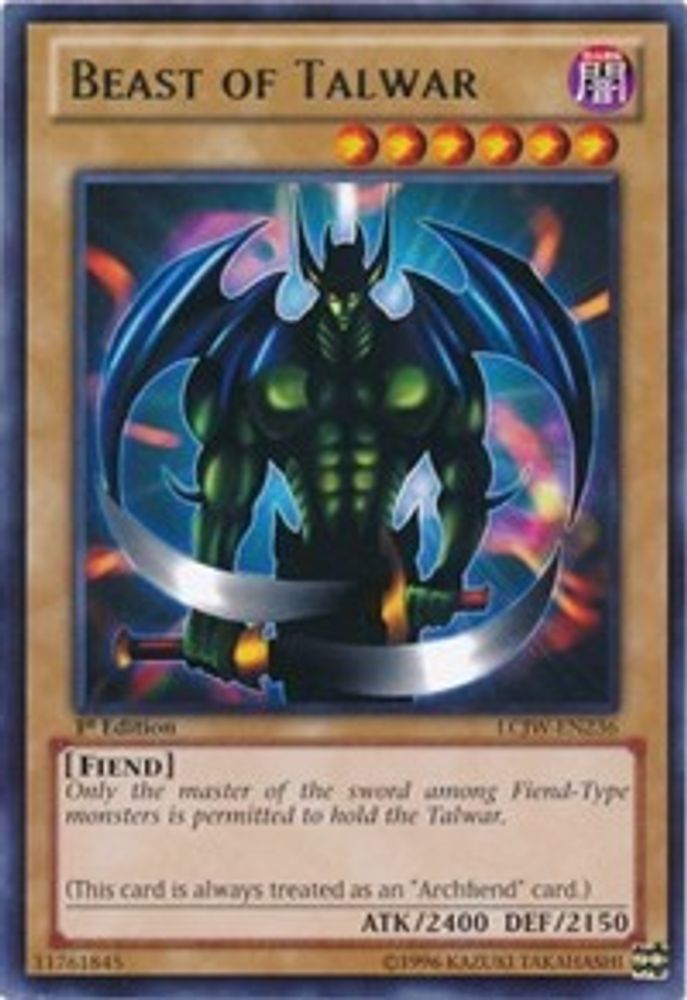 Beast of Talwar (LCJW-EN236) - Rare