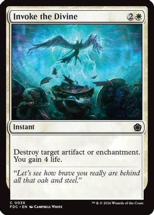 Invoke the Divine (FDC-036) - Commander: Foundations