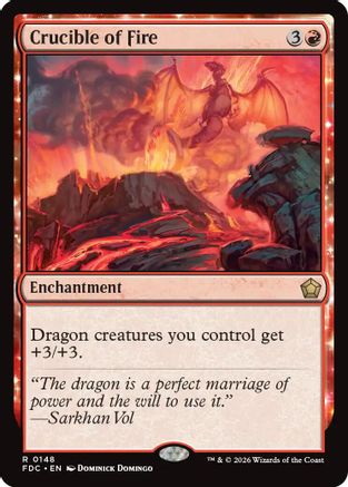 Crucible of Fire (FDC-148) - Commander: Foundations