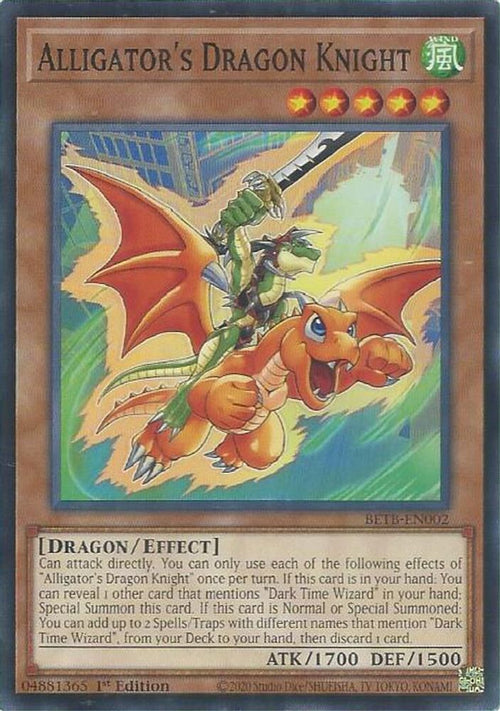 Alligator's Dragon Knight (BETB-EN002) - Common