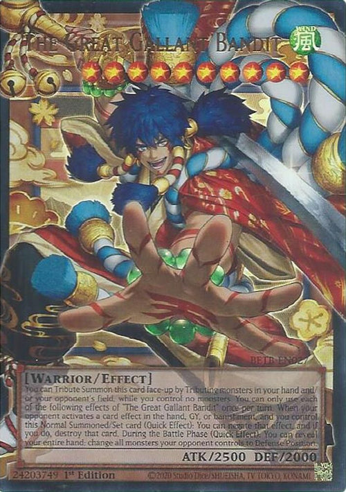 The Great Gallant Bandit (Extended Art) (BETB-EN027) - Ultra Rare