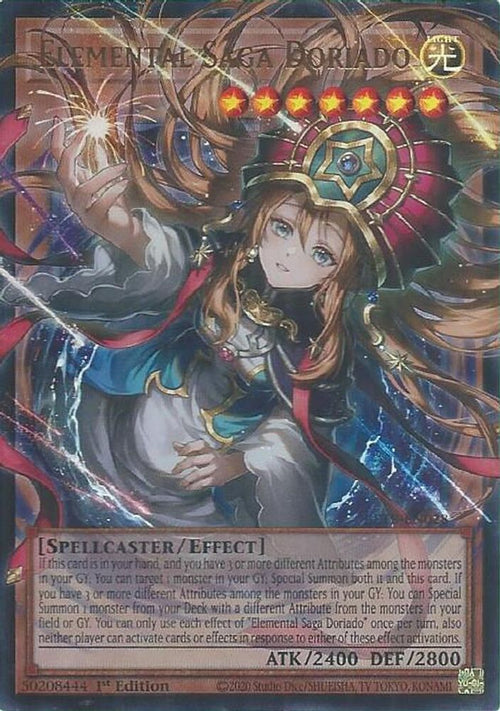 Elemental Saga Doriado (Extended Art) (BETB-EN028) - Ultra Rare