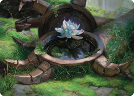 Carte d'art Lotus intemporelle [Série Dominaria United Art] 