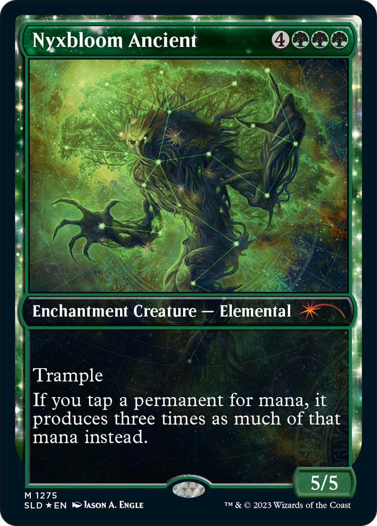 Nyxbloom Ancient (SLD-1275) - Secret Lair Drop: (Showcase, enchantment) Foil