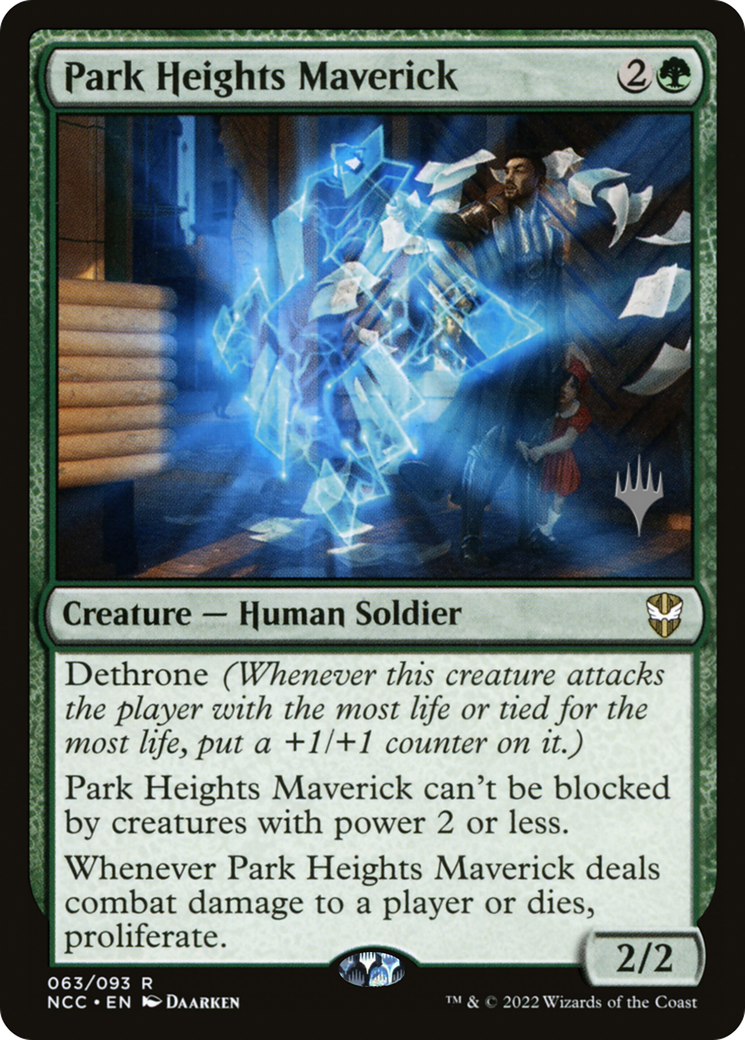 Park Heights Maverick (Pack promotionnel) [Streets of New Capenna Commander Promos] 