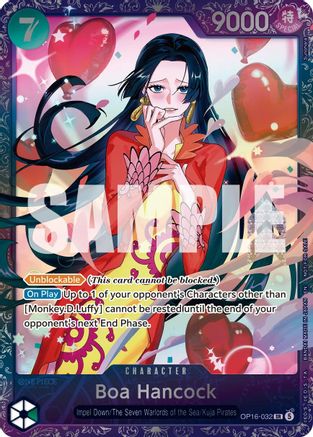 Boa Hancock (Treasure Cup August 2026) (OP16-032) - Super Rare