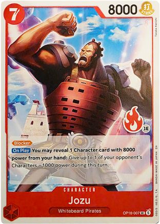 Jozu (Ace Deck) (OP16-007) - Uncommon