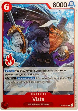 Vista (Ace Deck) (OP16-011) - Rare