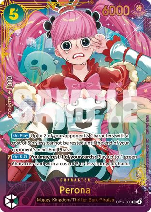 Perona (Large Scale Extra Grand Battle 2026) (OP14-033) - Super Rare