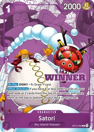 Satori (Winner Pack 2026 Vol. 4) (OP15-066) - Rare