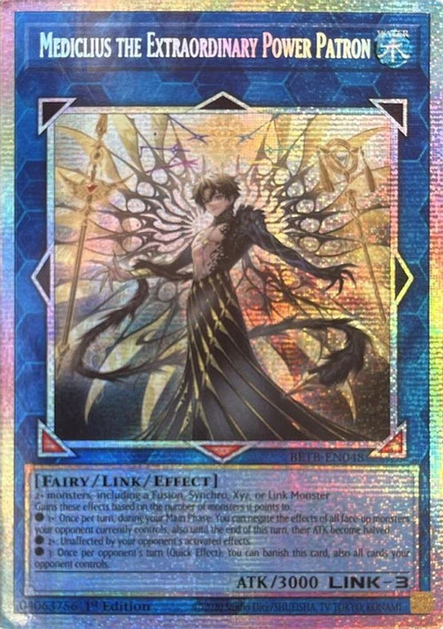 Mediclius the Extraordinary Power Patron (Starlight Rare) (BETB-EN048) - Starlight Rare
