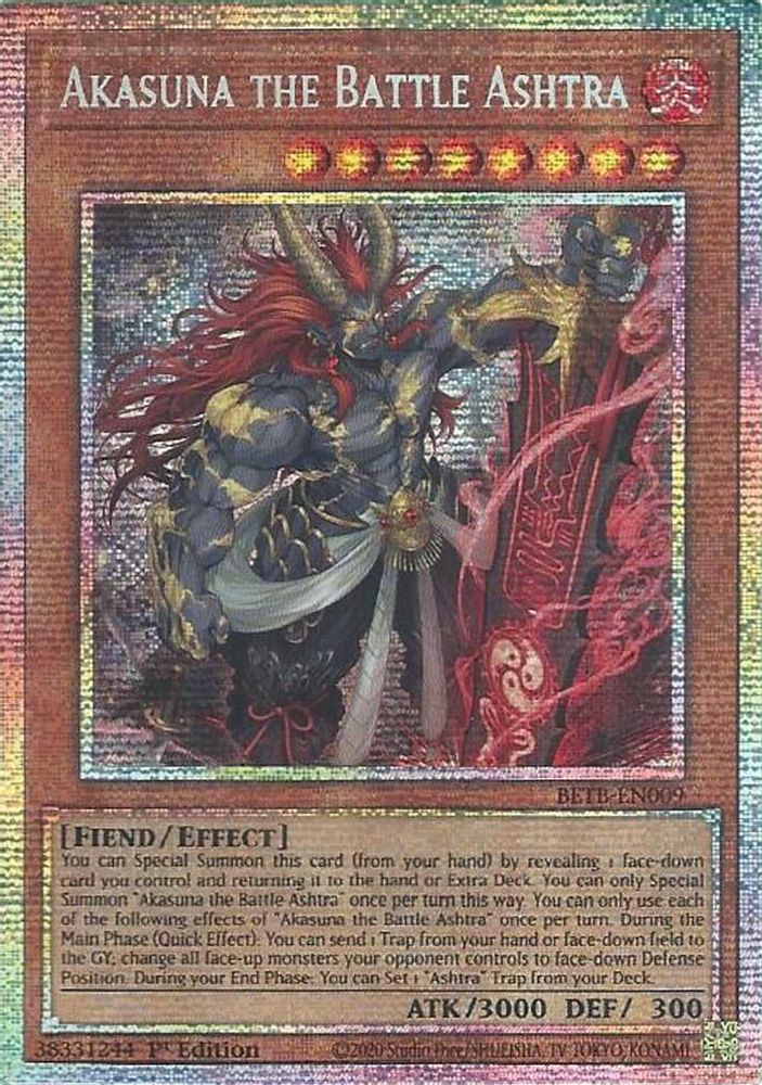 Akasuna the Battle Ashtra (Starlight Rare) (BETB-EN009) - Starlight Rare