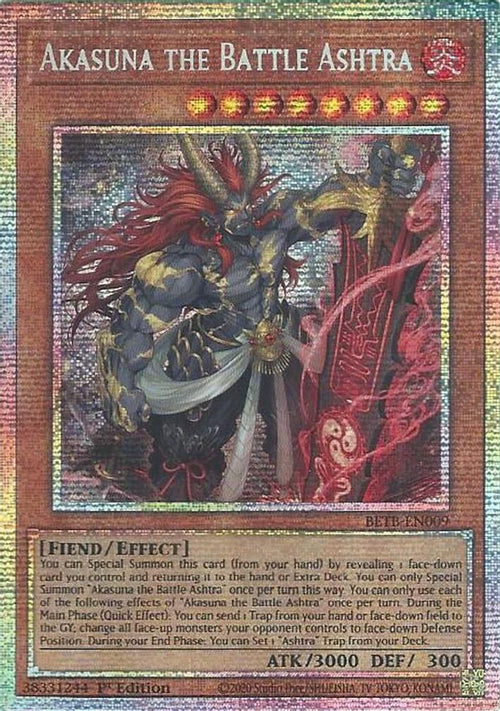 Akasuna the Battle Ashtra (Starlight Rare) (BETB-EN009) - Starlight Rare