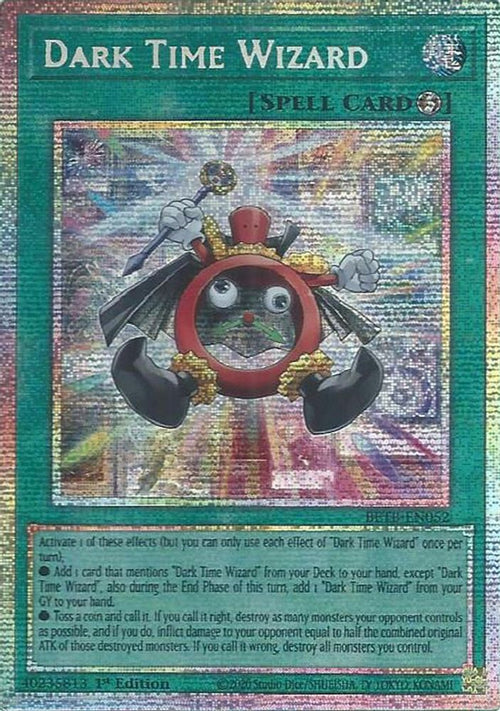 Dark Time Wizard (Starlight Rare) (BETB-EN052) - Starlight Rare