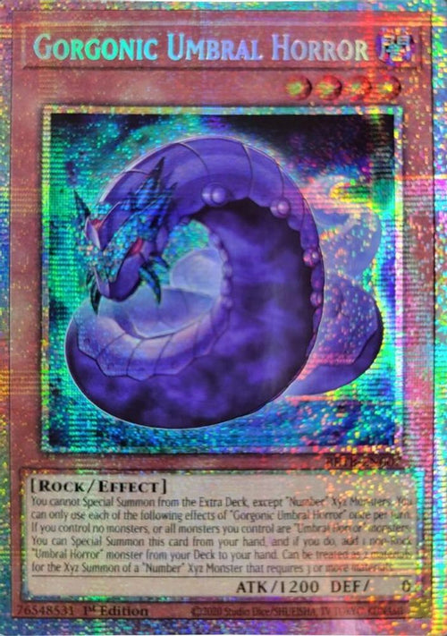 Gorgonic Umbral Horror (Starlight Rare) (BETB-EN007) - Starlight Rare